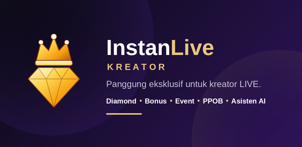 Aplikasi InstanLive Kreator di Google Play
